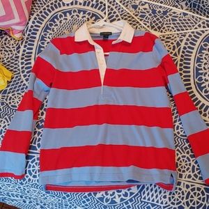 Long sleeve jcrew rugby shirt